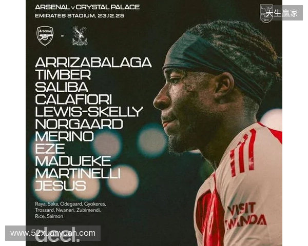 阿森纳vs水晶宫:热苏斯、凯帕首发,恩凯蒂亚战旧主 阿森纳vs水晶宫:热苏斯、凯帕首发,恩凯蒂亚战旧主